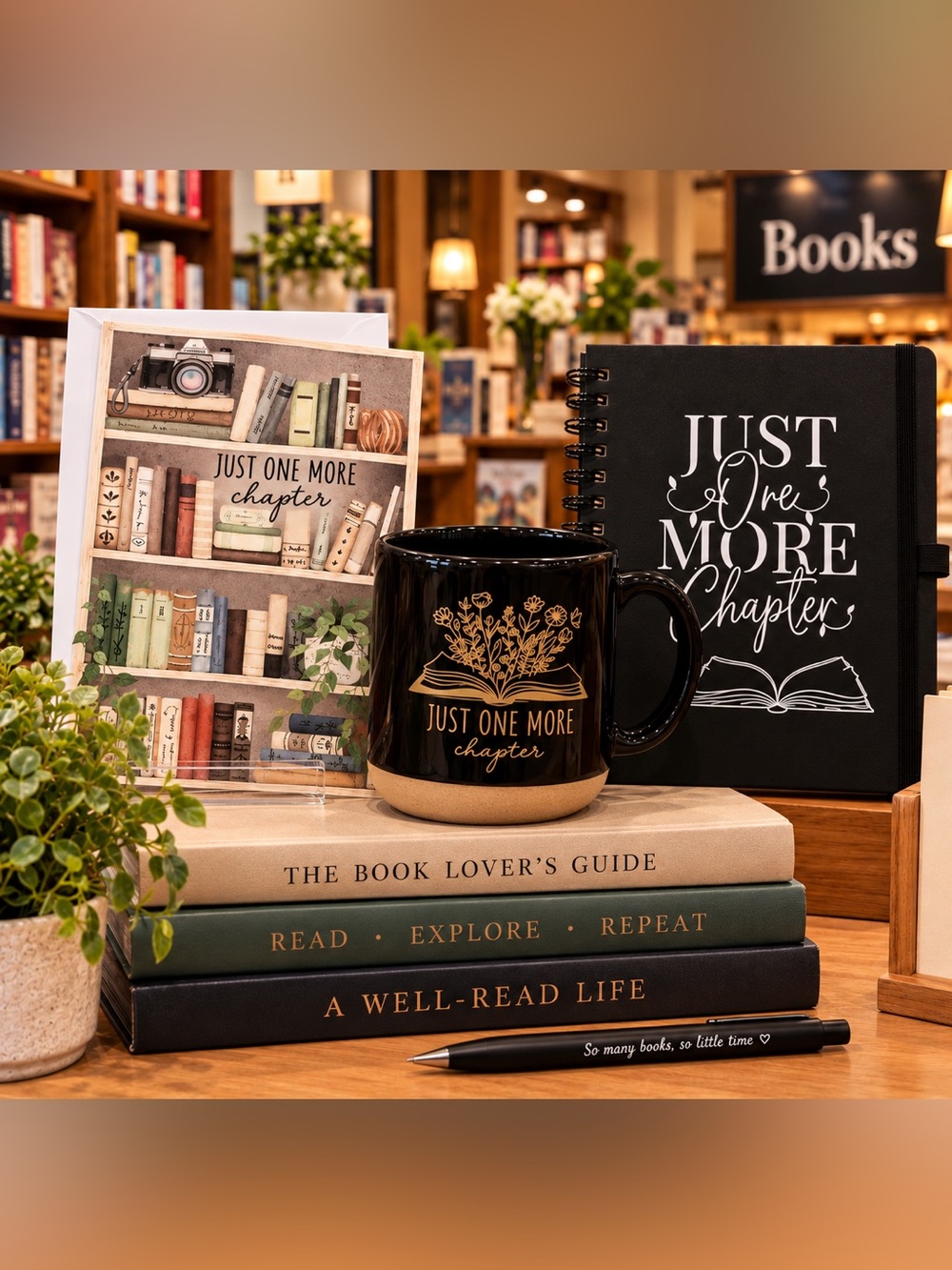 Just One More Chapter - Book Lover Gift Bundle